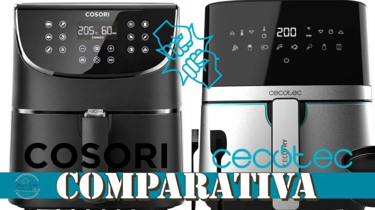 ¡Comparativa: Freidora de aire Cosori vs Cecotec! ¿Cuál es la mejor opción?