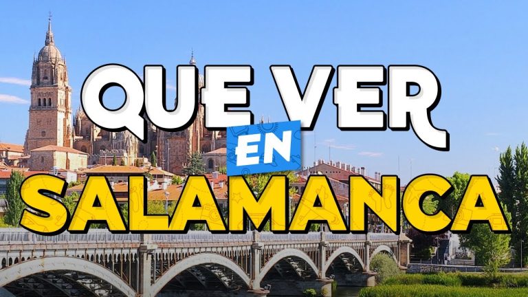 Descubre el mapa turístico de Salamanca: ¡Un recorrido imperdible por la provincia!