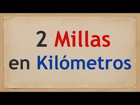 Descubre la sorprendente conversión: ¡Dos millas equivalen a X kilómetros!