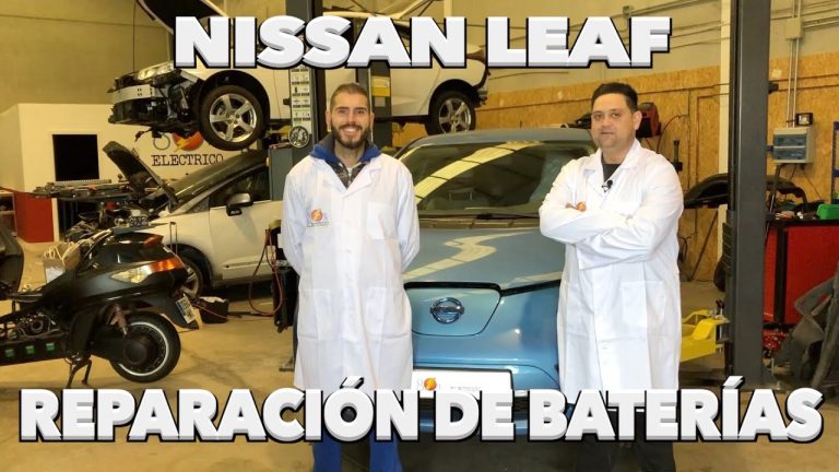 Descubre cómo la batería del Nissan Leaf encuentra una segunda vida en el desguace